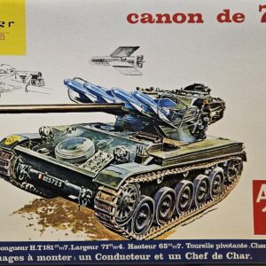 Heller 784 AMX 13 Canon de 75 1/35