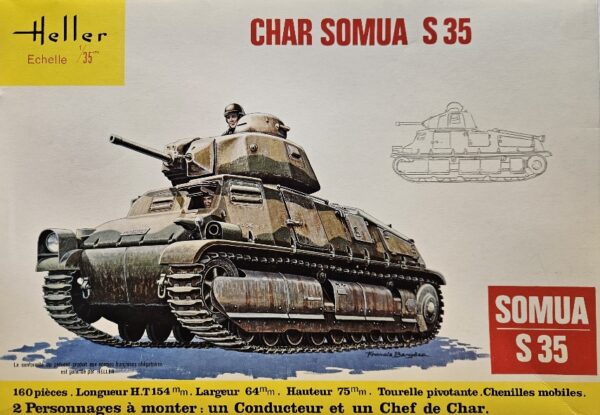 Heller 793 Char Somua S 35 1/35