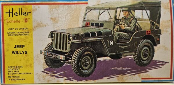 Heller 194 Jeep Willy's 1/35