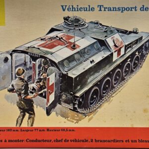 Heller 787 Vehicule Transport de Blesses V.T.B. 1/35