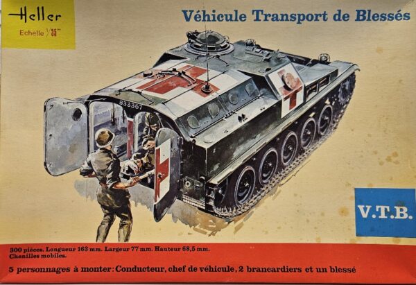Heller 787 Véhicule Transport de Blessés V.T.B. 1/35