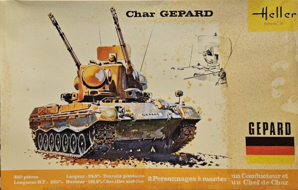 Heller 820 Char Gepard 1/35