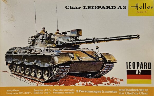 Heller 822 Char Leopard A2 1/35