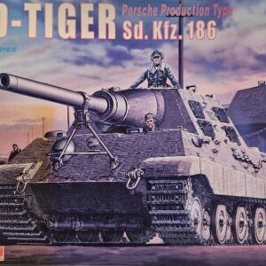 Dragon 6051 Jagd-Tiger Porsche Production Type Sd.Kfz. 186 1/35