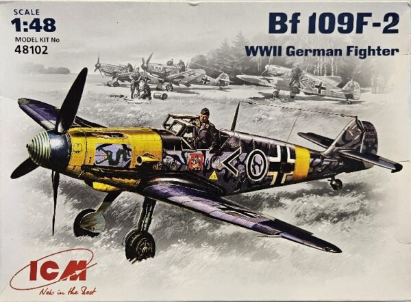 ICM 48102 Bf 109F-2 WWII German Fighter 1/48