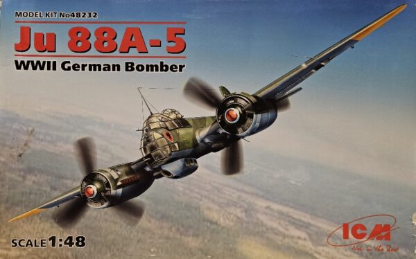 3 ICM 48232 Ju 88A-5 WWII German Bomber 1/48
