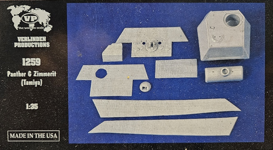 Verlinden Productions 1259 Panther G Zimmerit (Tamiya) 1/35