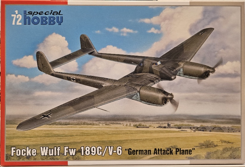 Special Hobby SH 72432 Focke Wulf Fw 189C/V-6 "German Attack Plane" 1/72