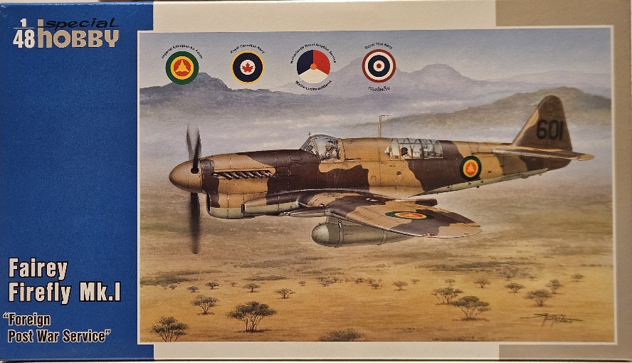 Special Hobby SH 48151 Fairey Firefly Mk.I "Foreign Post War service" incl. NL decals 1/48
