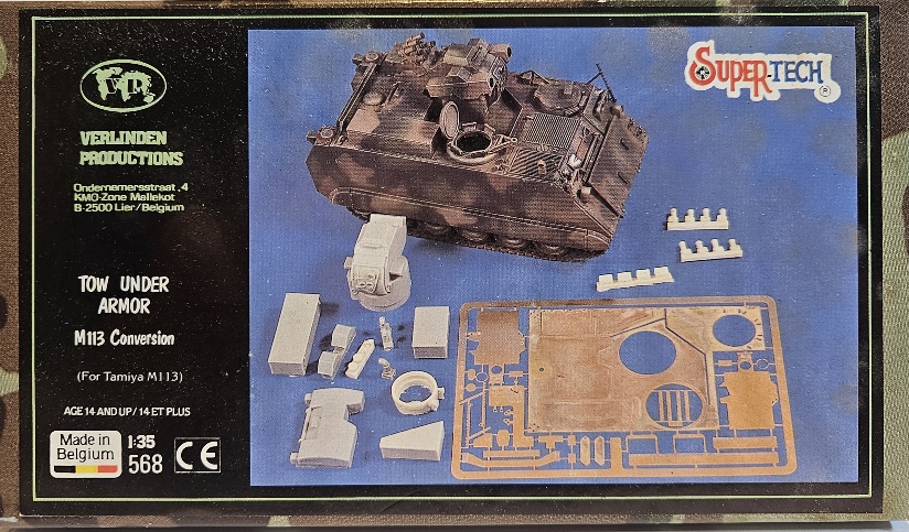 Verlinden Productions 568 Tow under Armor M113 Conversion 1/35