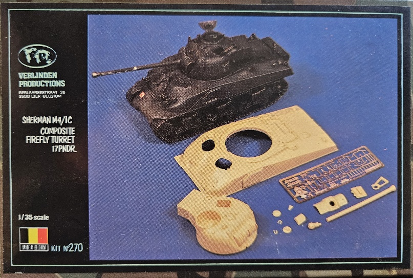 Verlinden Productions 270 Sherman M4 /IC Composite Firefly Turret 17Pndr 1/35