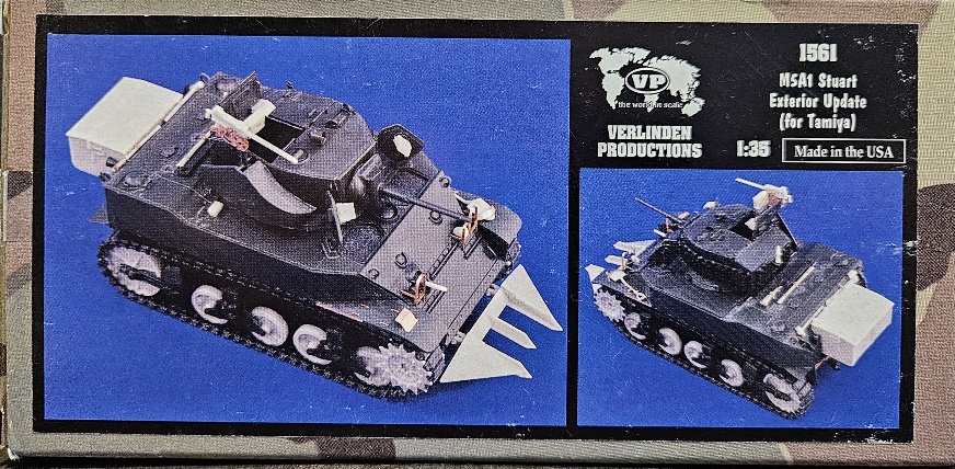 Verlinden Productions 1561 M5A1 Stuart Exterior Update 1/35
