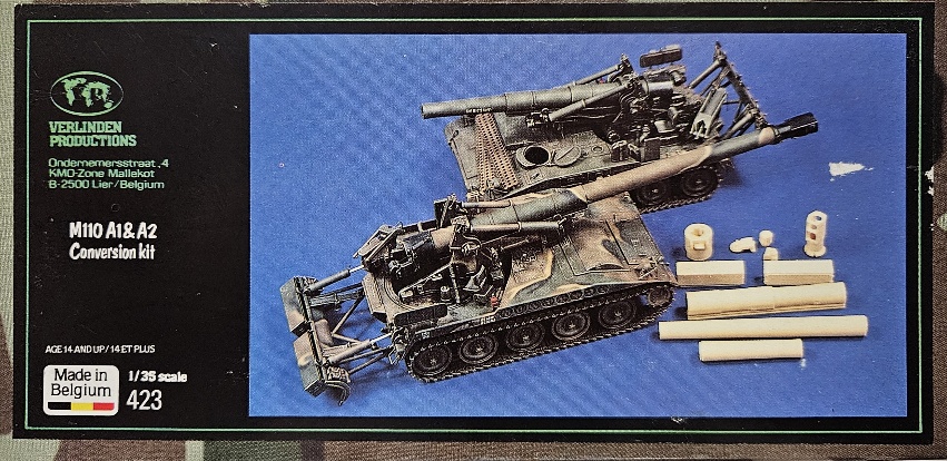 Verlinden Productions 423 M110 A1 & A2 Conversion Kit 1/35