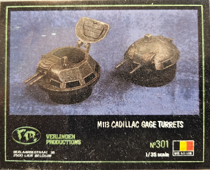 Verlinden Productions 301 M113 Cadillac Gage Turrets 1/35
