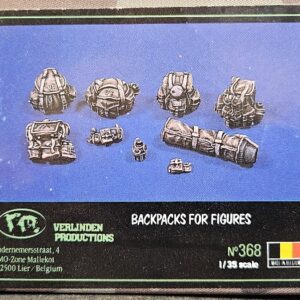 Verlinden Productions 368 Backpacks for Figures 1/35