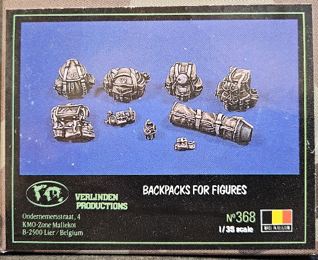 Verlinden Productions 368 Backpacks for Figures 1/35