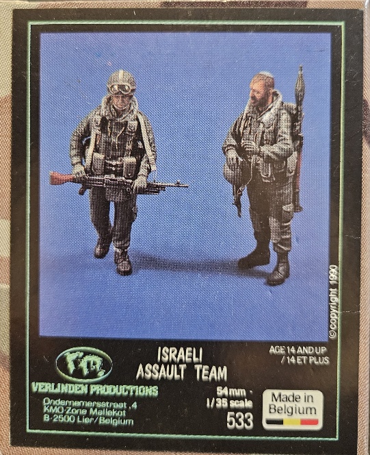 Verlinden Productions 533 Israeli Assault Team 1/35