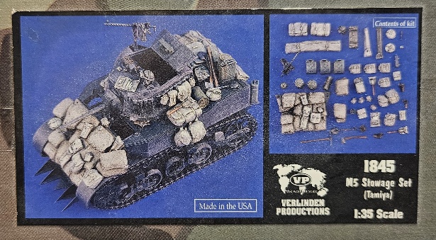 Verlinden Productions 1845 M5 Stowage Set (Tamiya) 1/35