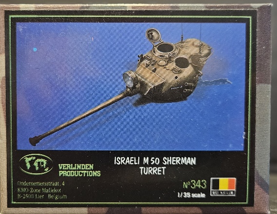 Verlinden Productions 343 Israeli M50 Sherman Turret 1/35