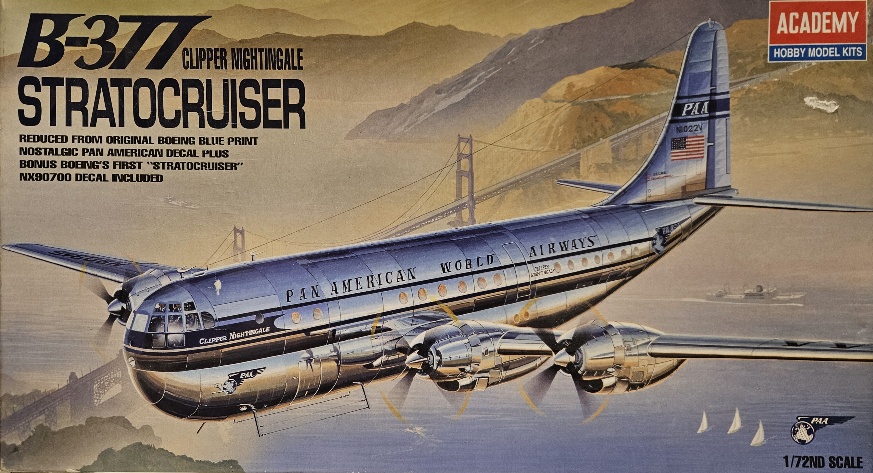Academy 1603 B-377 Stratocruiser 'Clipper Nightingale' 1/72