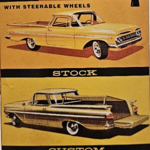 AMT 8669 El Camino 3 in 1 Customizing Kit 1/25