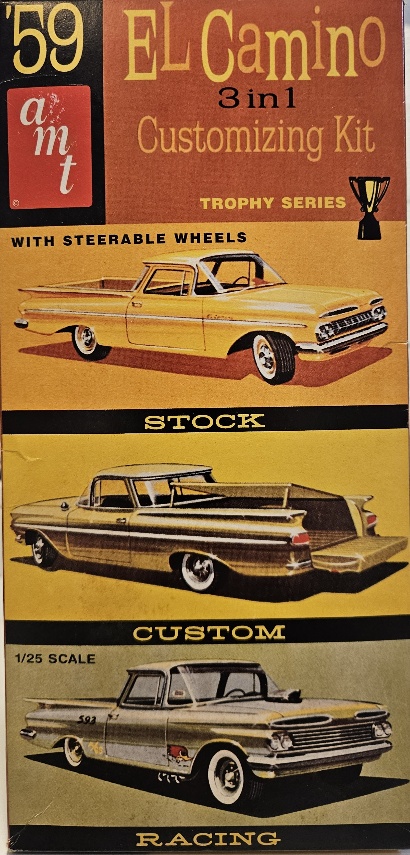 AMT 8669 El Camino 3 in 1 Customizing Kit 1/25