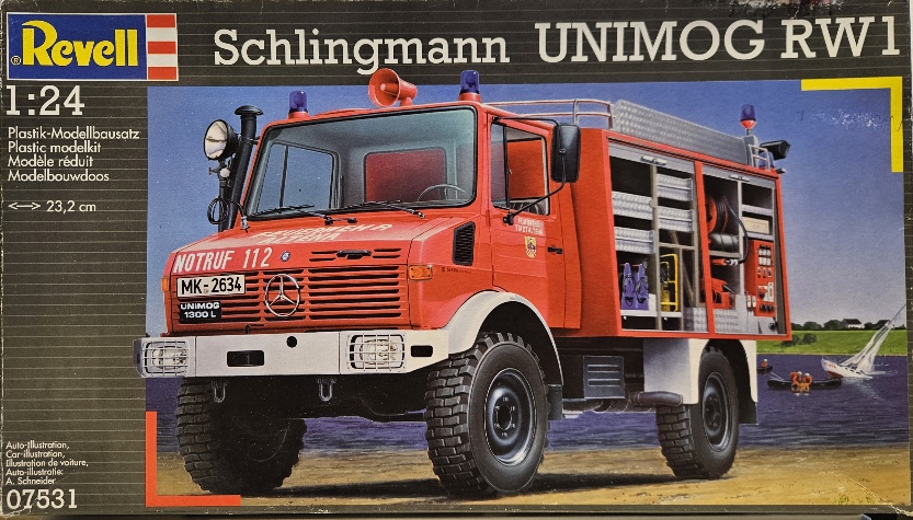Revell 07531 Schlingmann Unimog RW1 1/24