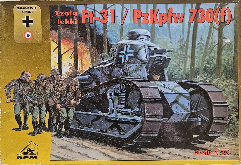 4 RPM Ft-31 / Pz.Kpfw. 730(f) 1/35