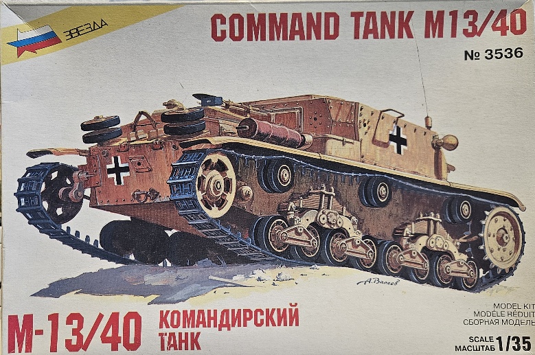 5 Zvezda 3536 Command Tank M13/40 1/35