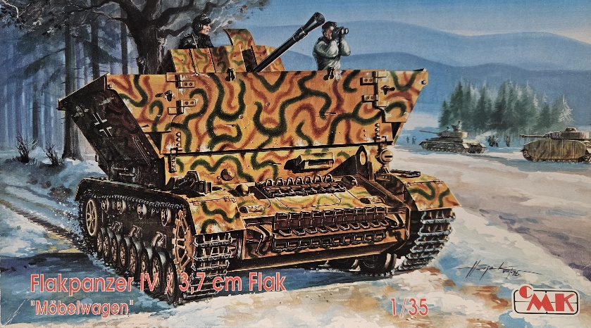 2 CMK  T35008 Flakpanzer IV / 3,7 cm Flak "Möbelwagen" 1/35