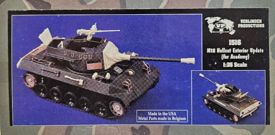 Verlinden Productions 1516 M18 Hellcat Exterior Update (for Academy) 1/35
