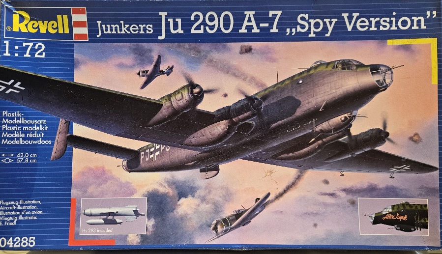 5 Revell 04285 Junkers Ju 290 A-7 "Spy Version" 1/72