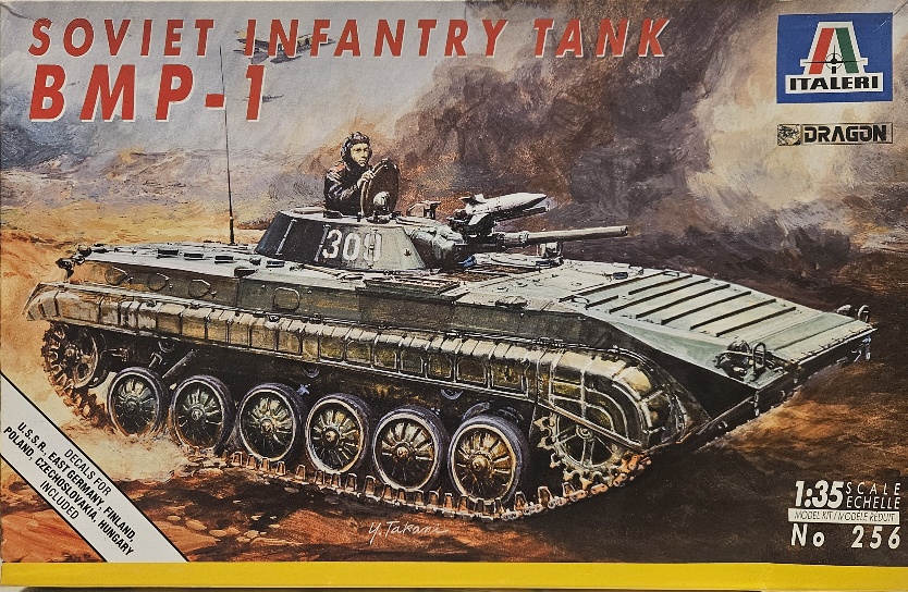 2 Italeri 256 Soviet Infantry Tank BMP-1 1/35