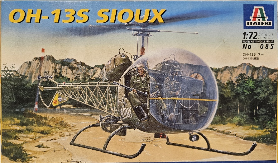 3 Italeri OH-13S Sioux 1/72