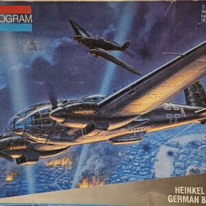 Monogram 5509 Heinkel He 111 German Bomber + 2 Decal sets - Resin Wheels - Etch set 1/48
