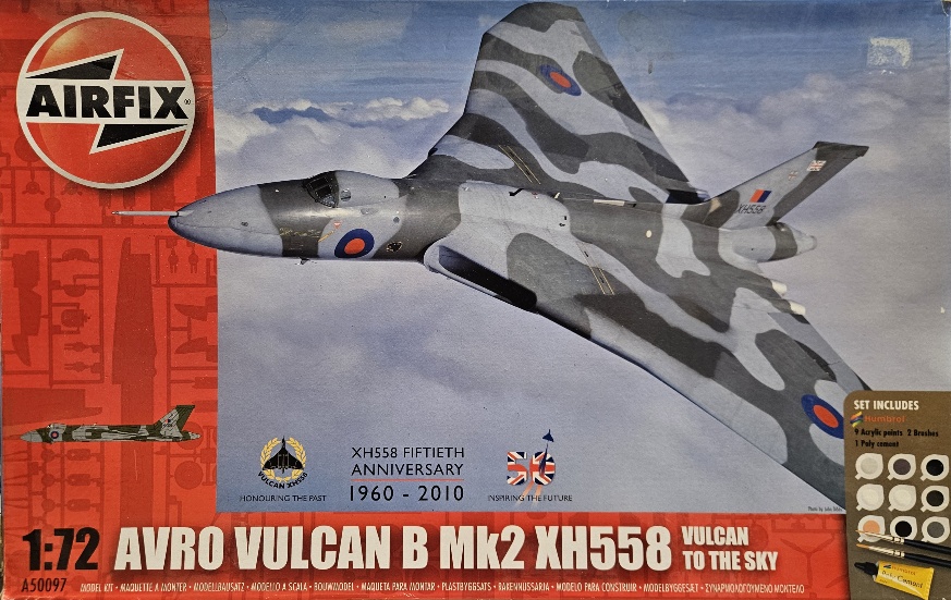 Airfix A50097 AVRO Vulcan B Mk2 XH558 "Vulcan to the Sky" 1/72