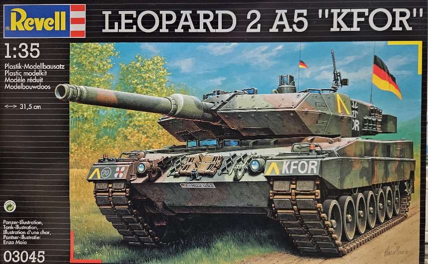 3 Revell 03045 Leopard 2 A5 "KFOR" 1/35