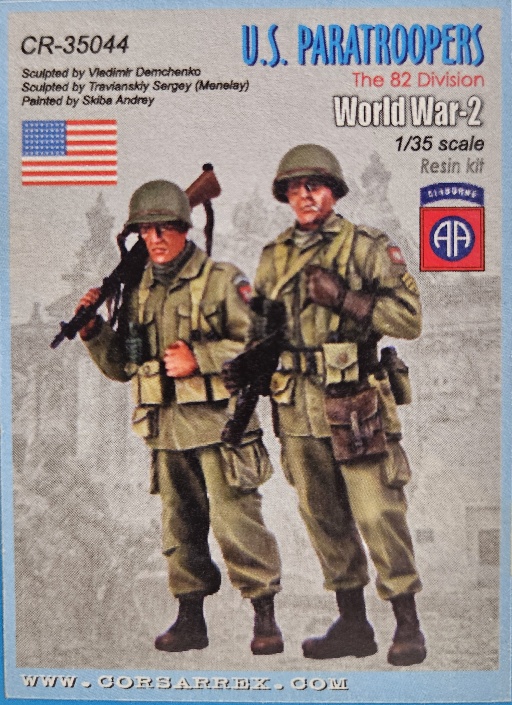 Corsar Rex 35044 U.S. Paratroopers World War 2 1/35
