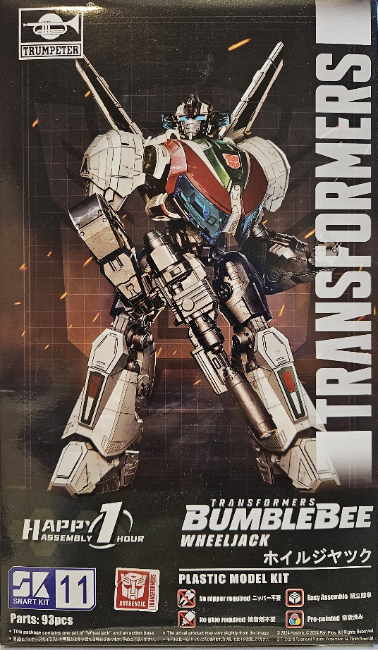 04 Trumpeter 03129 Transformers BumbleBee Wheeljack