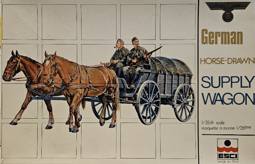 Esci 5010 German Horse-Drawn Supply Wagon 1/35