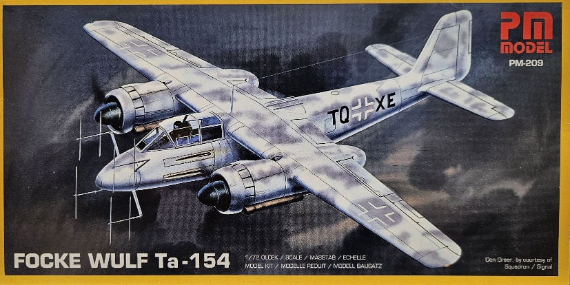 5 PM Model  PM-209 Focke Wulf Ta-154 1/72