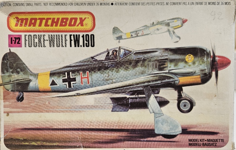 4 Matchbox PK-6 Focke-Wulf FW.190 1/72