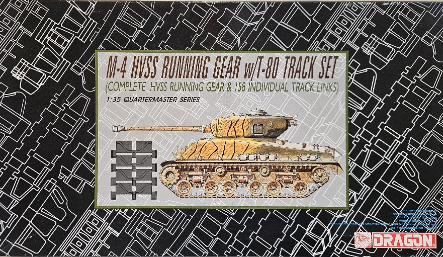 Dragon 3814 M4 HVSS Running Gear w/T80 Track Set 1/35