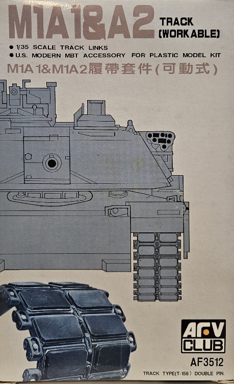 AFV Club AF 3512 M1A1 & A2 Track (Workable) 1/35