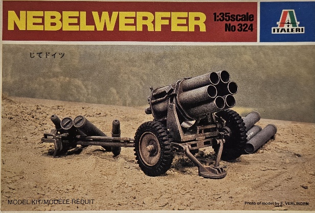 2 Italeri 324 Nebelwerfer 1/35