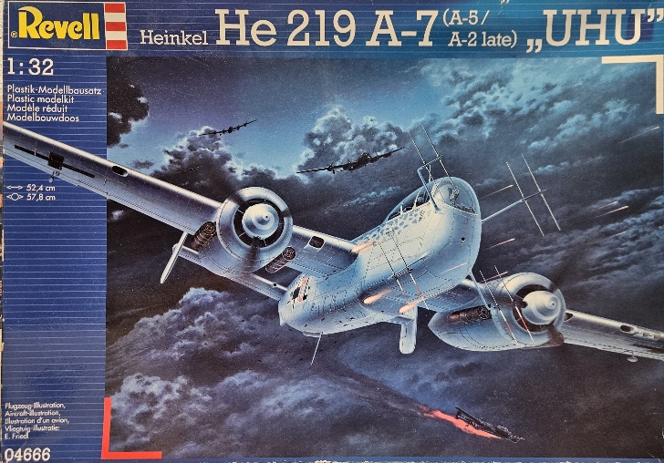 5 Revell 04666 Heinkel He 219 A-7 "UHU" 1/32