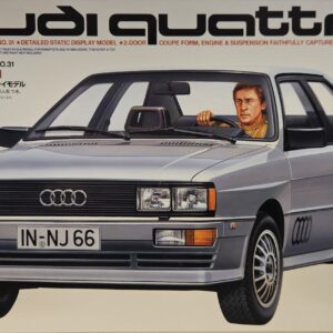 Tamiya 24031 Audi Quattro w/Driver Figure 1/24