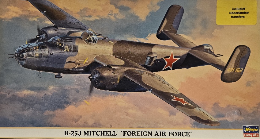 Hasegawa 00839 B-25J Mitchell Inclusief NL Decals 1/72