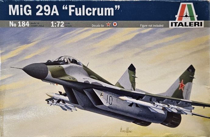 4 Italeri 184 MiG-29A "Fulcrum" 1/72