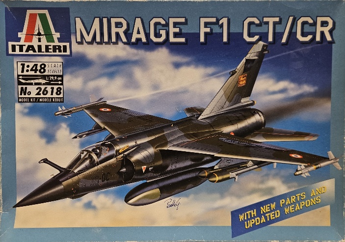 4 Italeri 2618 Mirage F1 CT/CR 1/48